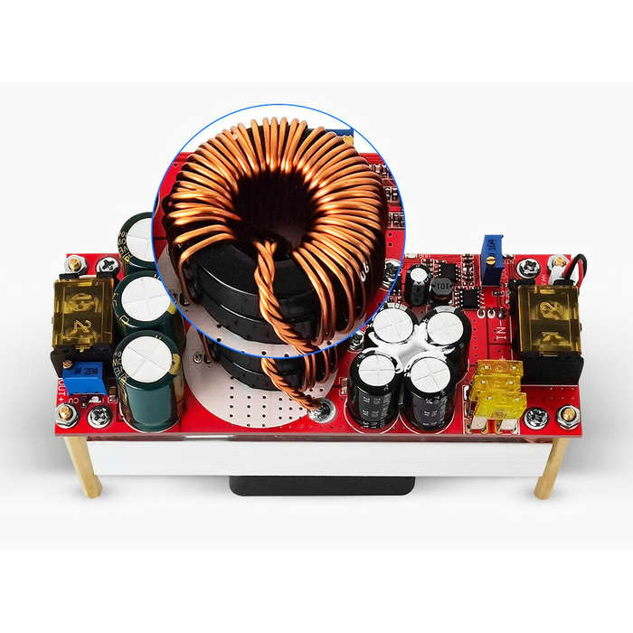 1500W DC-DC Boost Module 12-48V to 24-72V 30A Adjustable Constant Voltage and Current Electric Vehic