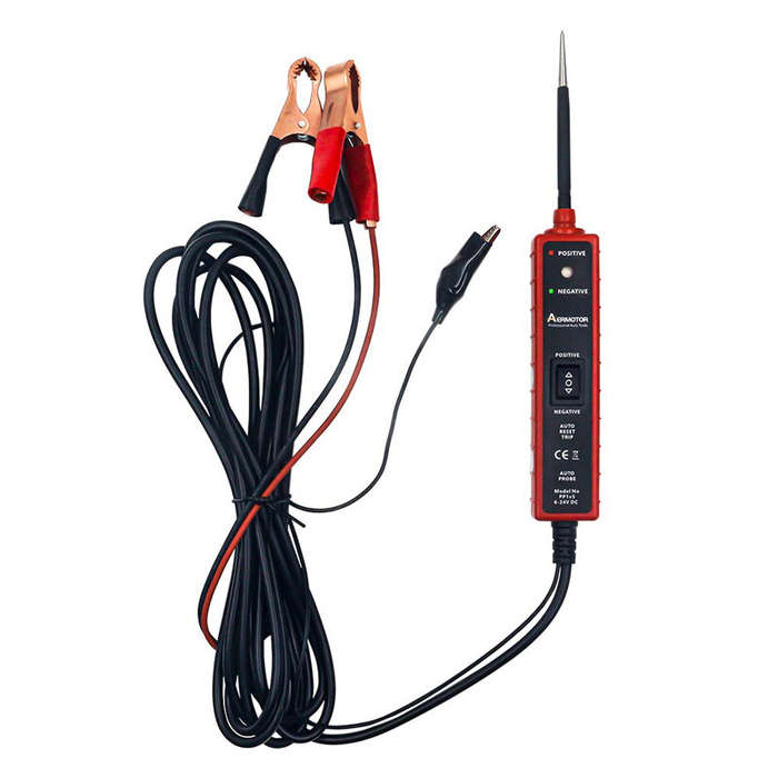 EU Plug - Aermotor 6V-24V Automotive Circuit Tester Electrical System Tester Multi-Function Drive Te