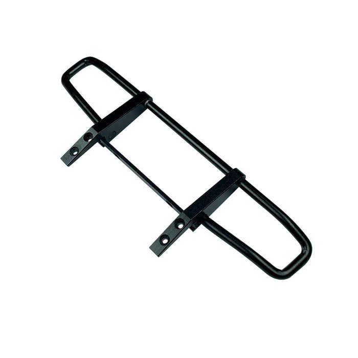 Black - LDR/C LDP06 1/12 Unimog 435 RC Car Upgraded Metal Front Upper Bumper Protector LP0004 Vehicl