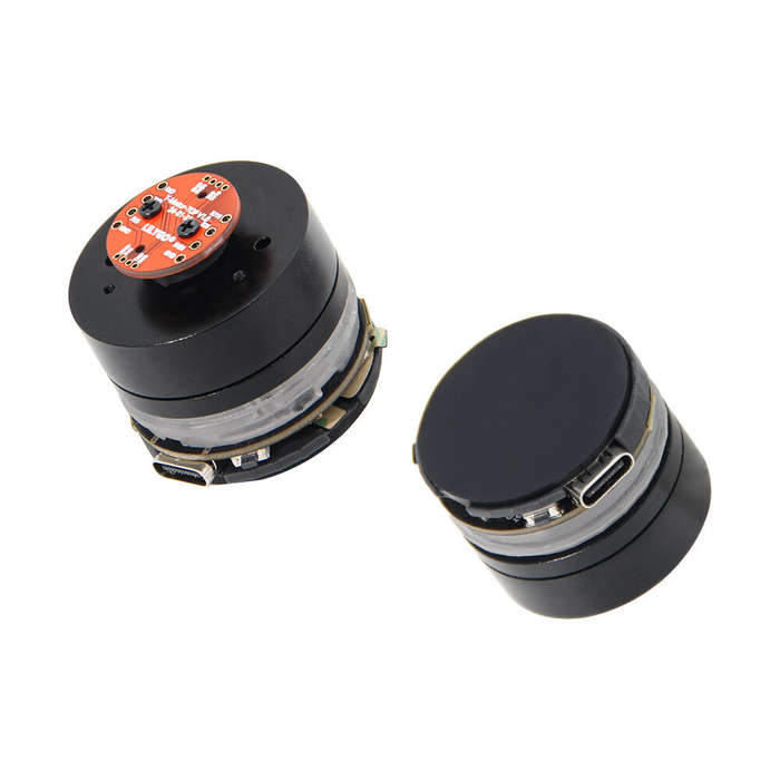 Black - LILYGO T-Knob ESP32-C6 Wi-Fi 6 bluetooth 5 Thread Development Board with Hall Sensor LED Buz