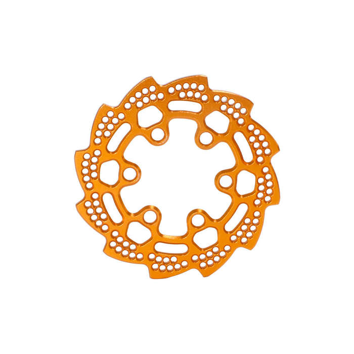 Blue - Stainless Steel Rear Brake Disk For LOSI 1/14 Promoto MX RC Car Motorcycle 7075 Hard Oxidatio