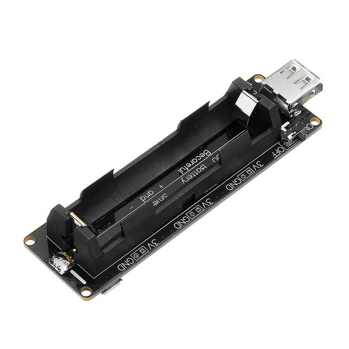 Geekcreit ESP32 ESP32S 18650 Battery Charge Shield V3 Micro USB Type-A USB 0.5A Test Charging Protec