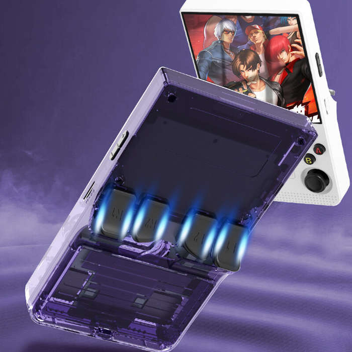 Green - R39 MAX 64G Linux System Handheld Game Console 4-Inch HD Screen RK3326 30+ Emulators 20000+