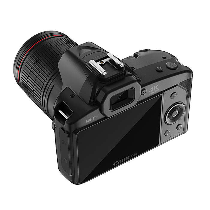 D5 6400 Megapixel HD WiFi Digital Video Camera 4K Dual Lens Professional Camcorder with 3inch IPS Di