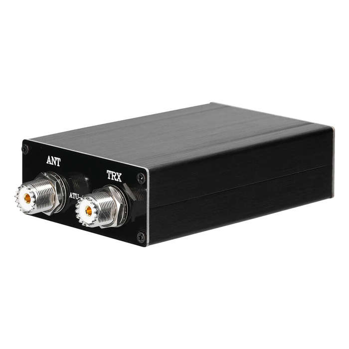 ATU-10-0A 20W 1.8-30MHz Mini Automatic Antenna Tuner OLED Display Aluminum Alloy Outcase with1800MAh