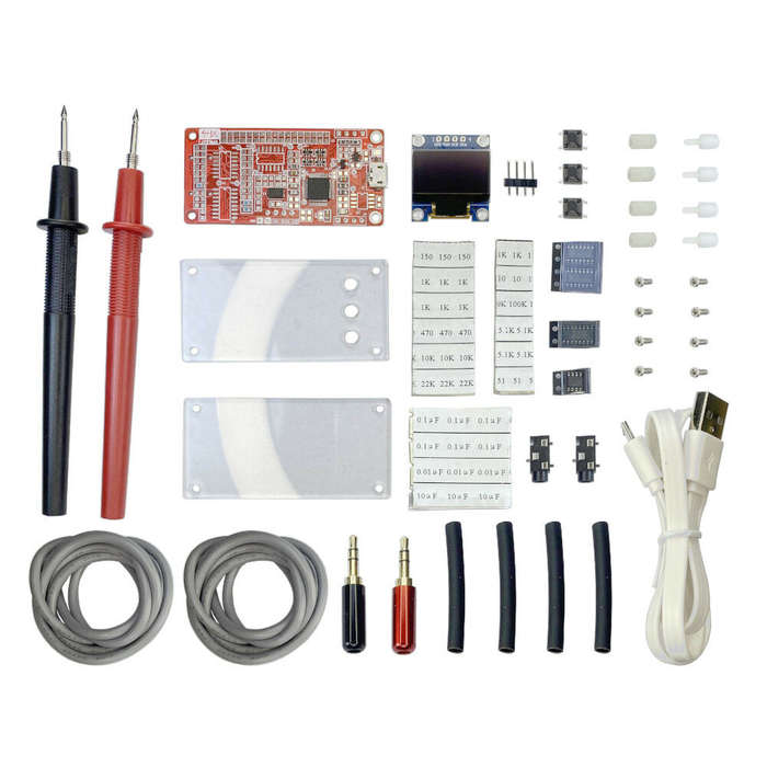 Jyetech M181 LCR Meter 18101K DIY Kit 100Hz 1KHz Test Frequency High-precision Small Value Inductanc