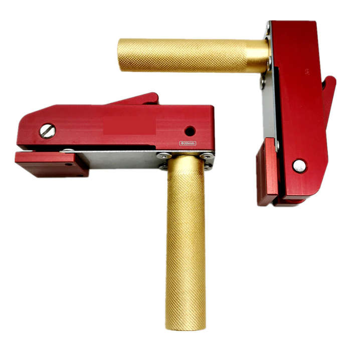 19mm - Aluminum Alloy Woodworking MFT Table Hold Down Clamp Woodworking Desktop Presser Quick Acting