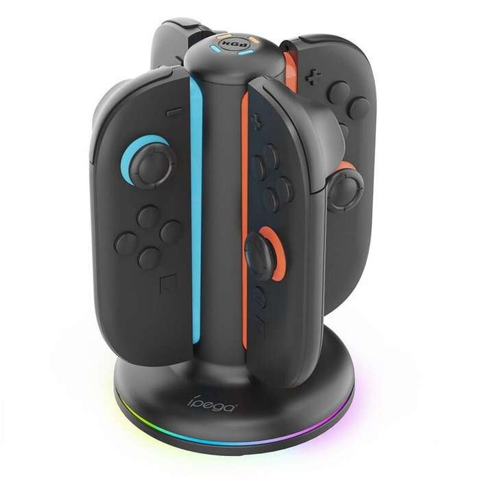 Black - For Switch2 Multi-Controller Charging Dock Compatible with Switch Controllers Efficient Char