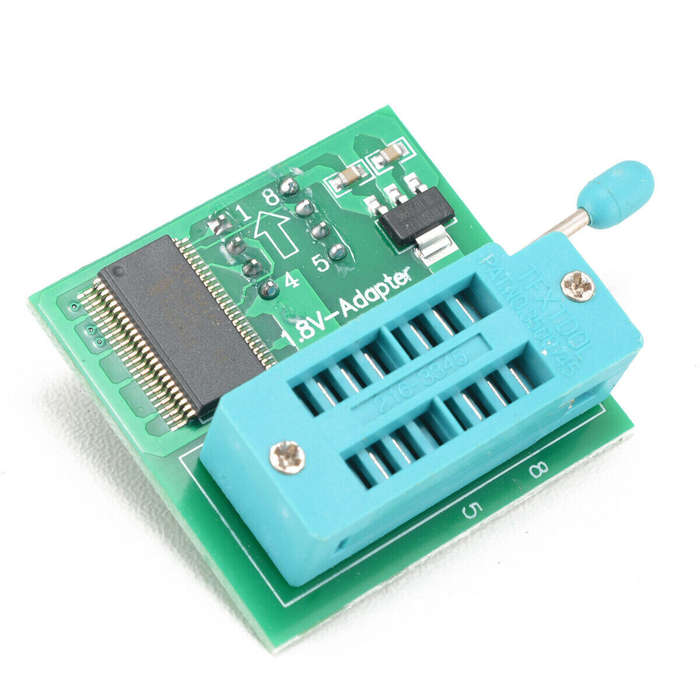 DIY Kit - CH341A 24 25 Series EEPROM Flash BIOS USB Programmer 2-3 Megabits/Min Erase Speed Includes