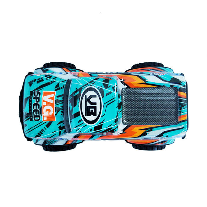Green - KYAMRC Y241 1/24 27HZ Mini RC Car Toy Off Road Children Gift w/ Light