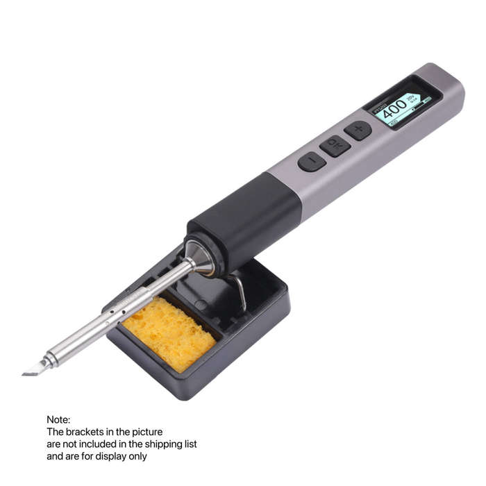 #B - PTS201 Intelligent Soldering Iron Type-C Fast Charging 18-100W OLED Display 30C-450C Adjustable