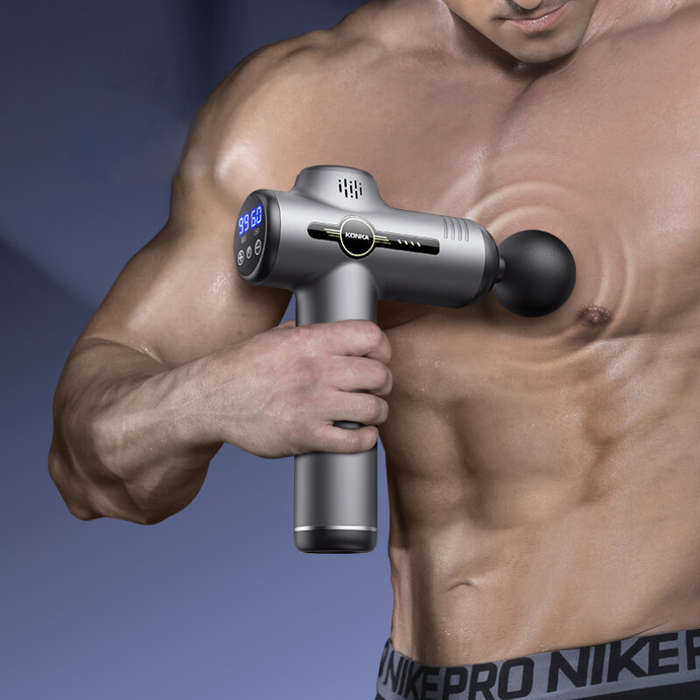 KONKA A9 Professional Massage Gun Electric Shock Muscle Relaxation Vibration Fitness Massager For Bo