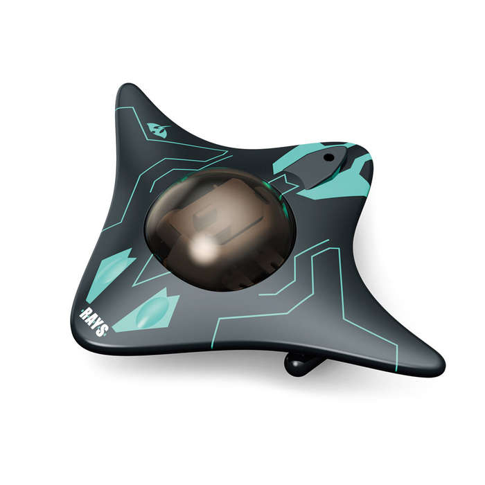 Black - Happy Cow 777-273 Mini WIFI RC Boat App Controlled Six Links Real time Transmission Underwat
