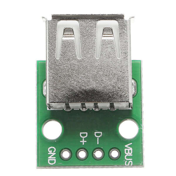 1 pc - USB 2.0 Female Head Socket To DIP 2.54mm Pin 4P Adapter Board
