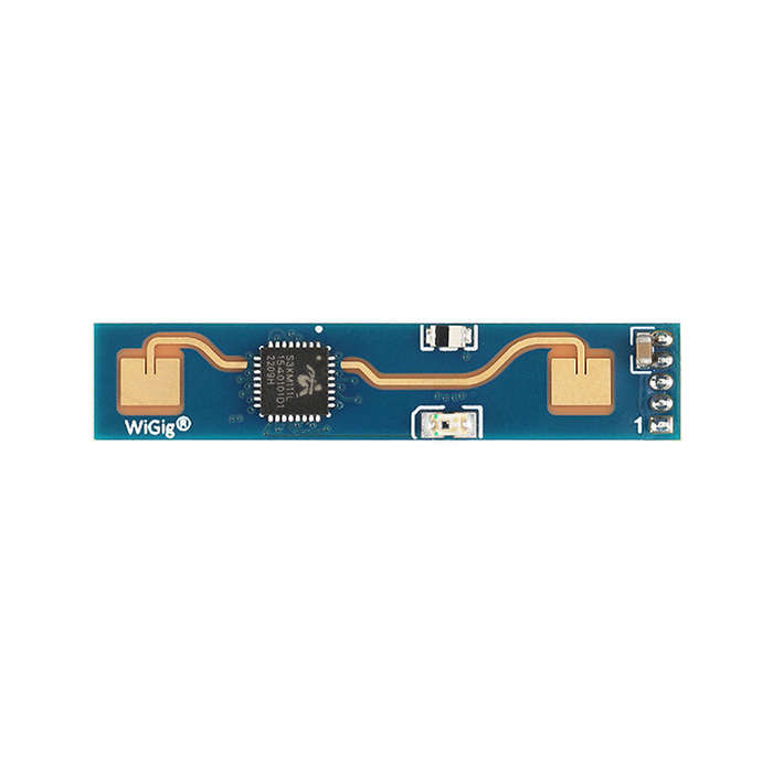 Blue - HLK-LD2410B-P Smart Human Presence Status Sensing Radar Heartbeat Detection Sensor Module wit