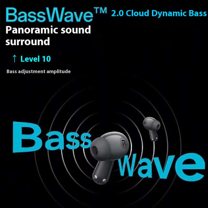 Cyan - OnePlus Buds Ace2 TWS bluetooth 5.4 Headset Wireless ANC Earphone 12.4mm Large Moving Coil De