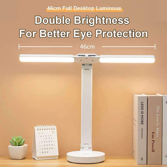 LED Desk Lamp Eye-friendly USB Rechargeable 4000mAh Table Lamp Student Dormitory Reading Lamp Bedroo