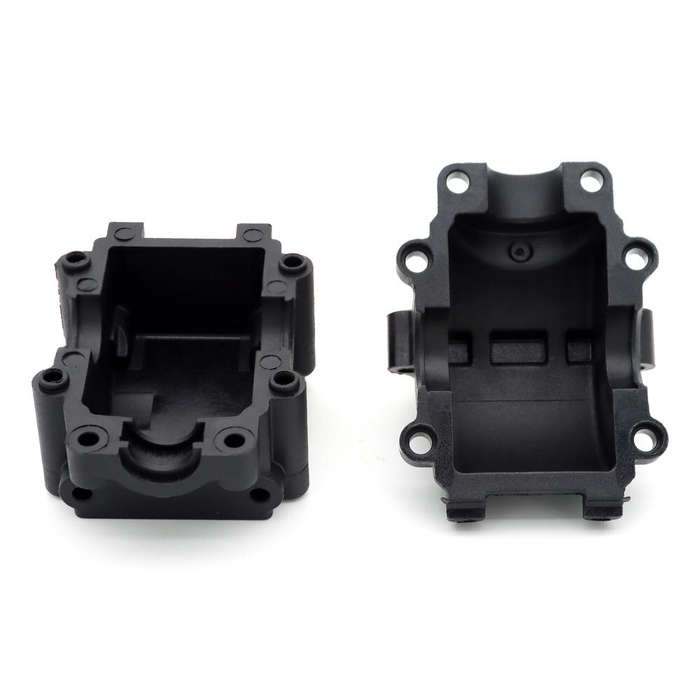 Black - 2PCS ZD Racing MT16 1/16 RC Car Parts Front Rear Gearbox Assembly Vehicles Models Spare Acce