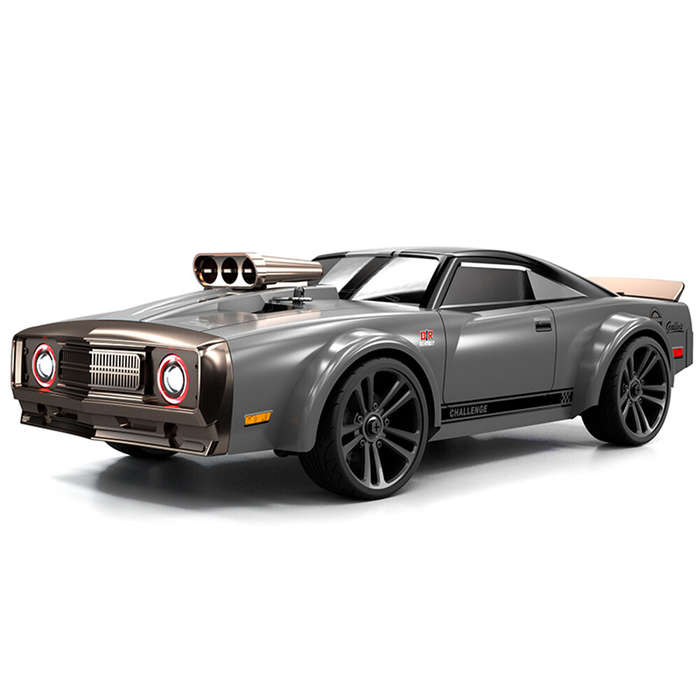 Blue - JJRC Q142 RTR 1/14 2.4G 4WD Drift RC Car Retro LED Light High Speed Full Proportional Flat On
