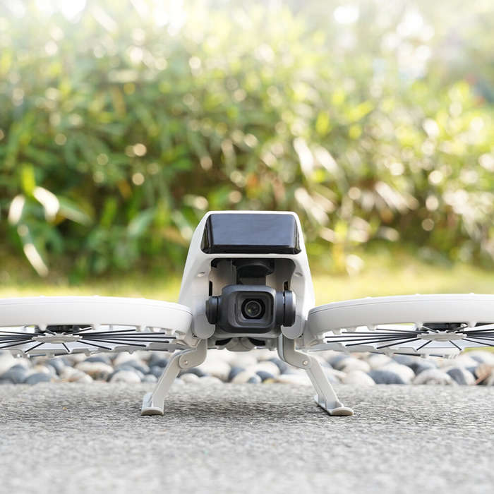 Grey - BRDRC Foldable Extended Heighten 40mm Landing Gear Skid Legs Protector Support for DJI FLIP R