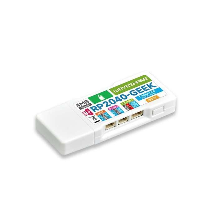 Raspberry Pi Pico RP2040 USB Debugging Downloader with 1.14inch LCD 65K 240x135 RP2040-GEEK Developm