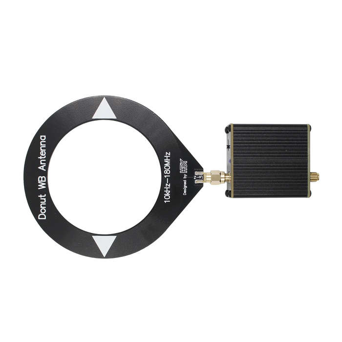 Donut Broadband Antenna with 10kHz-180MHz Frequency Range No Complex Tuning Required Universal Appli