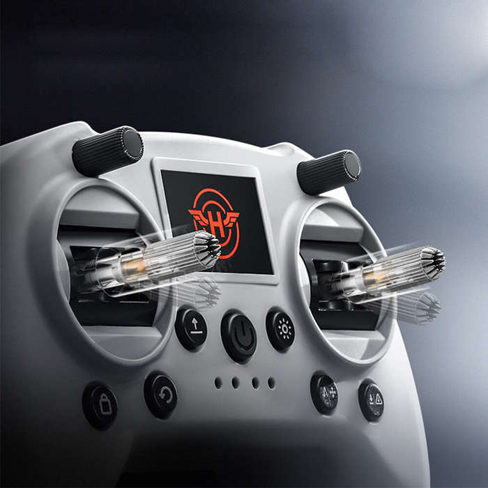Grey - S2 Universal FPV Flight Simulator Controller High-Precision Joystick for Liftoff/DRL/DCL/Uncr