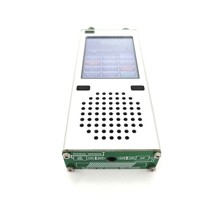Silver - ATS120 Radio SI4732 ESP32 Bluetooth SSB FM 64-108MHz RDS/AM/LSB/USB Full Band Receiver