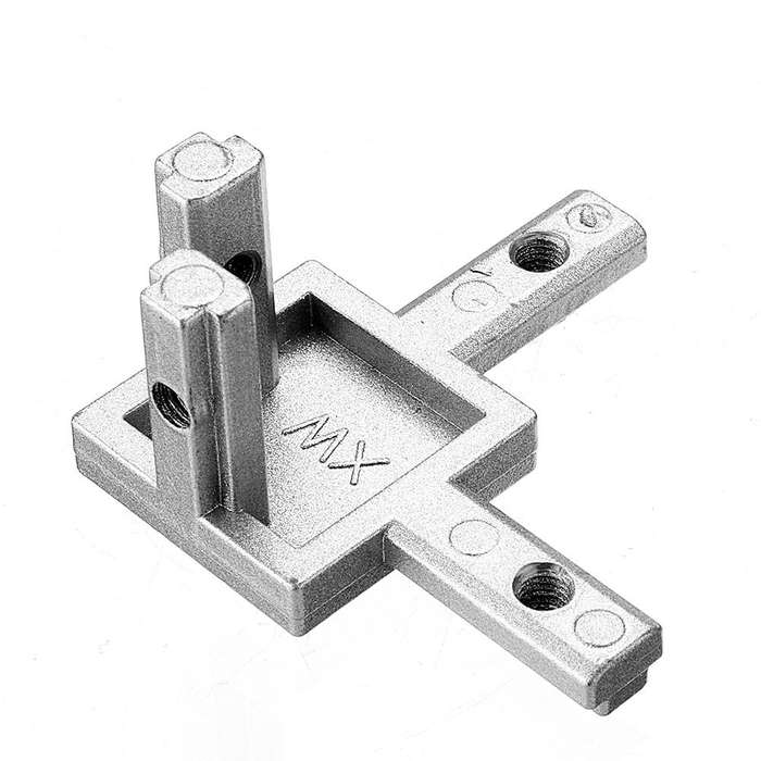 #001 - Machifit 3 Way Inside Corner Connector Joint T Slot 90 Degree Bracket for 3030 Series Aluminu