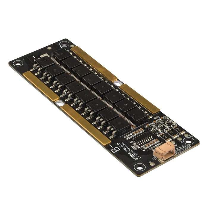 Black - BMS 3S 12.6V 50A Li-ion Lithium Battery Charge Protection Board with Balance PCB PCM