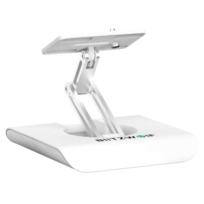 white - BlitzWolf BW-VF4 360 Rotation Projector Bracket Desktop Stand Mini Projector Head Base