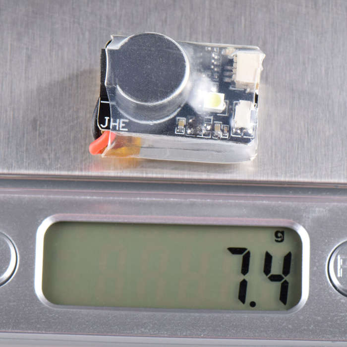 1 PC - JHE42B 110DBI Finder Buzzer Built-in Battery with LED Light for RC Drone F3 F4 F7 Flight Cont