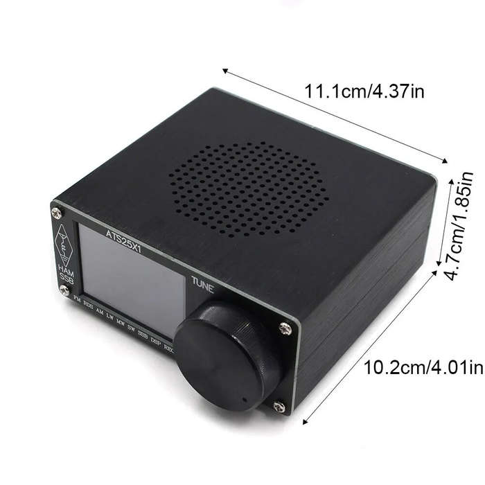 ATS25X1 Full-Band DSP Radio Receiver FM/LW/MW/SSB Receiver Si4732 Chip Portable FM Radio 2.4inch Tou