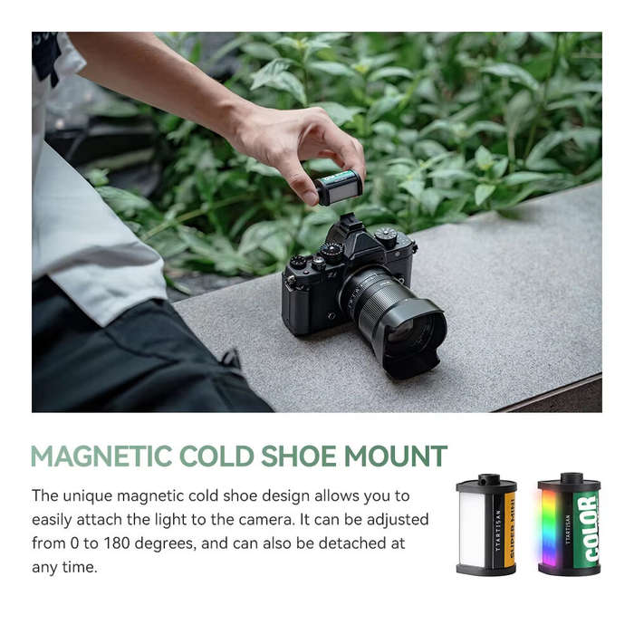 Ful-color RGB Light - TTArtisan Mini Magnetic LED Light RGB Fill Light CRI 95+ Vlog Photography Live