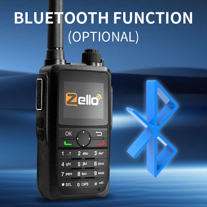 Zello DG6300 National Intercom Walkie Talkie Support WiFi bluetooth Long Range Radio IP67 Waterproof