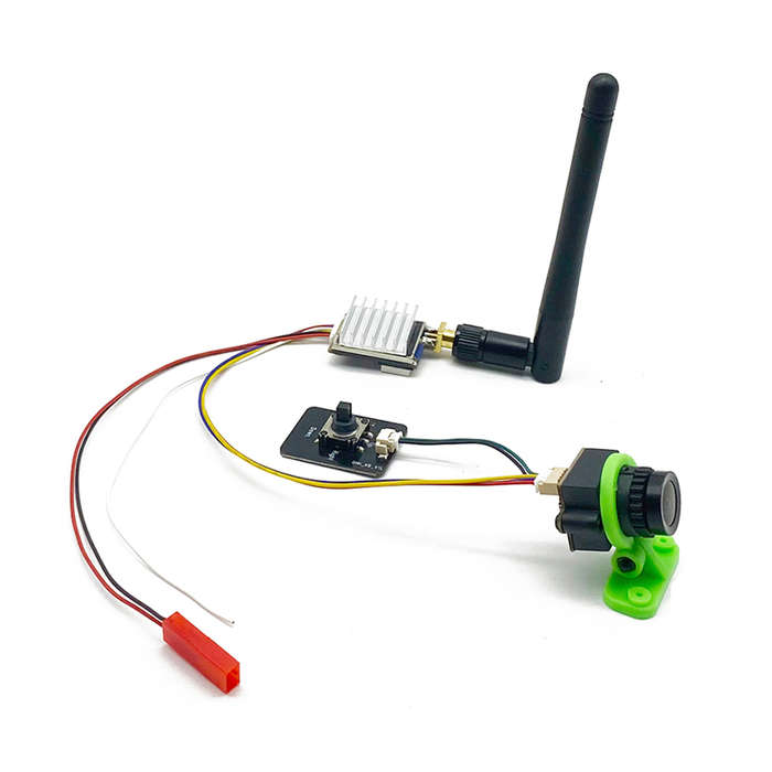 600mW VTX Camera - EWRF 5.8G 40CH 600mW 7-12V Power FPV Transmitter Kits VTX Support OSD Analog 1200