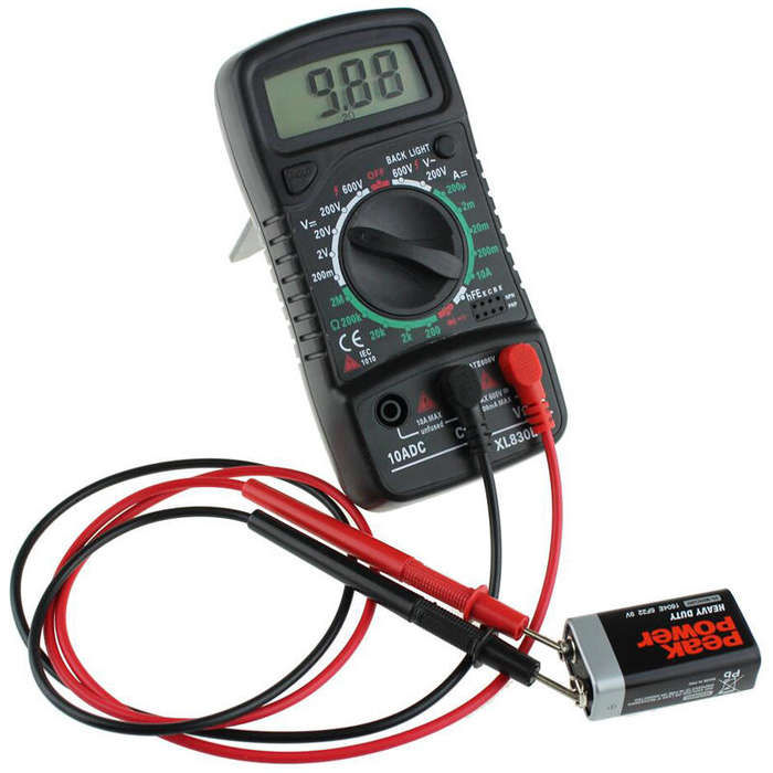 ANENG XL830L Digital LCD Multi Meters Volt Meterr Ammeter AC/DC/OHM Volt Current Tester