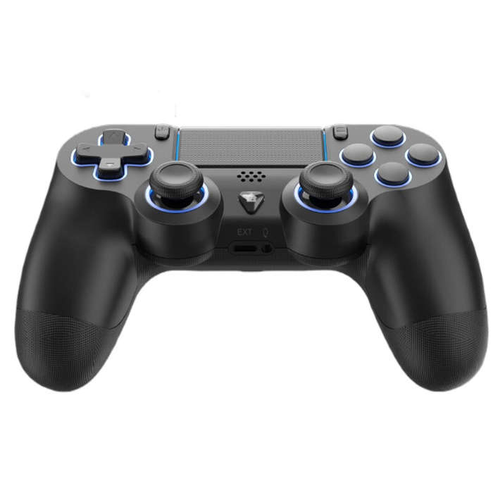 White - DATAFROG P03 Wireless bluetooth Game Controller with Hall Effect Joystick RGB Lighting Turbo