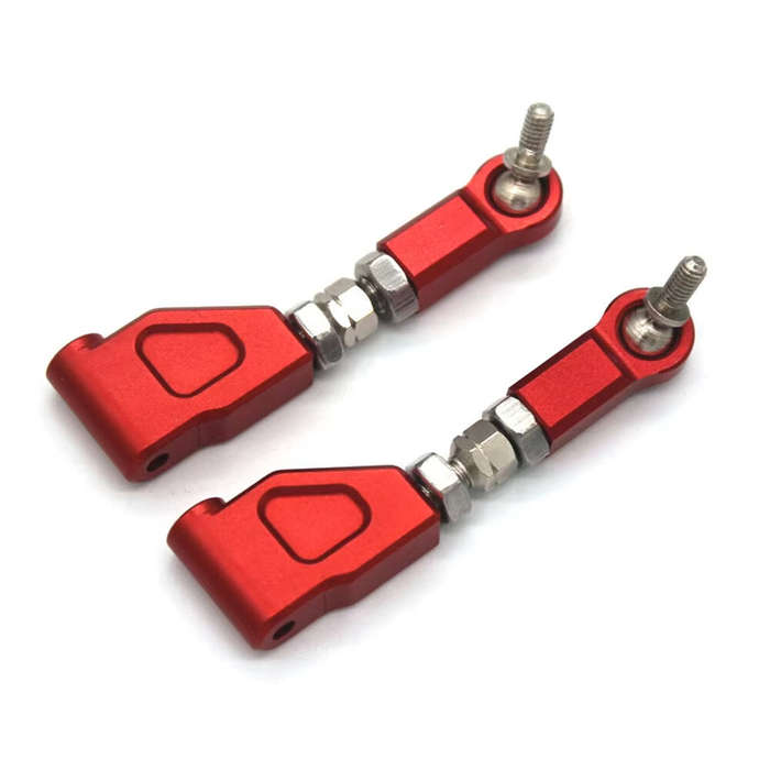 Blue - 2PCS Upgraded Metal Rear Lower Rocker Arm for HNR H9802 H9803 Horse E30 Version 1/10 RC Cars
