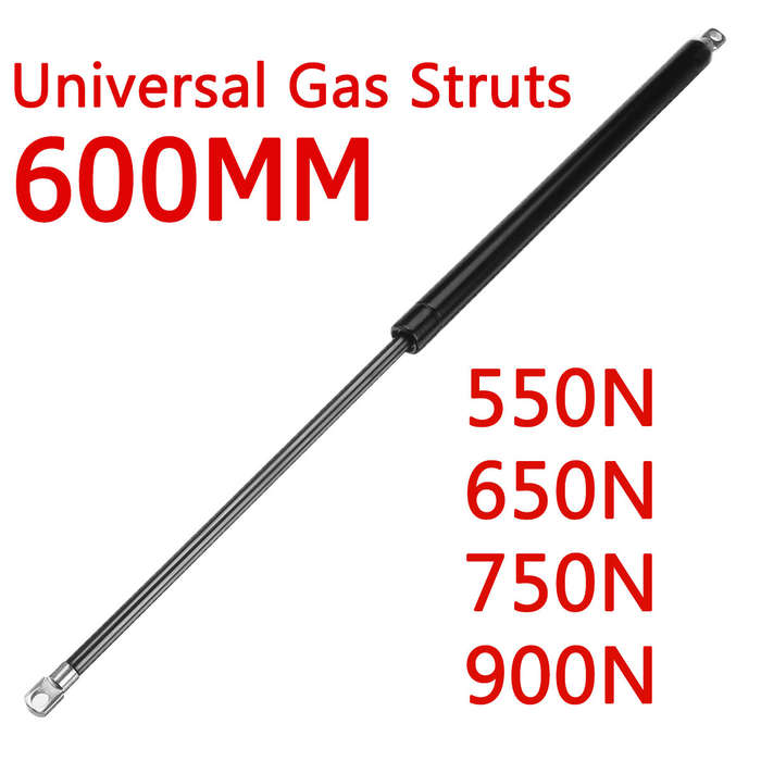 750N - 600mm Universal Car Gas Struts Spring 550N 650N 750N 900N Trunk Tailgate Bonnet Hood