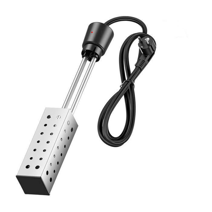 Type A - 220V Immersion Water Heater 3000W Hot Tub Water Heater with Stainless Steel Shield and Hang