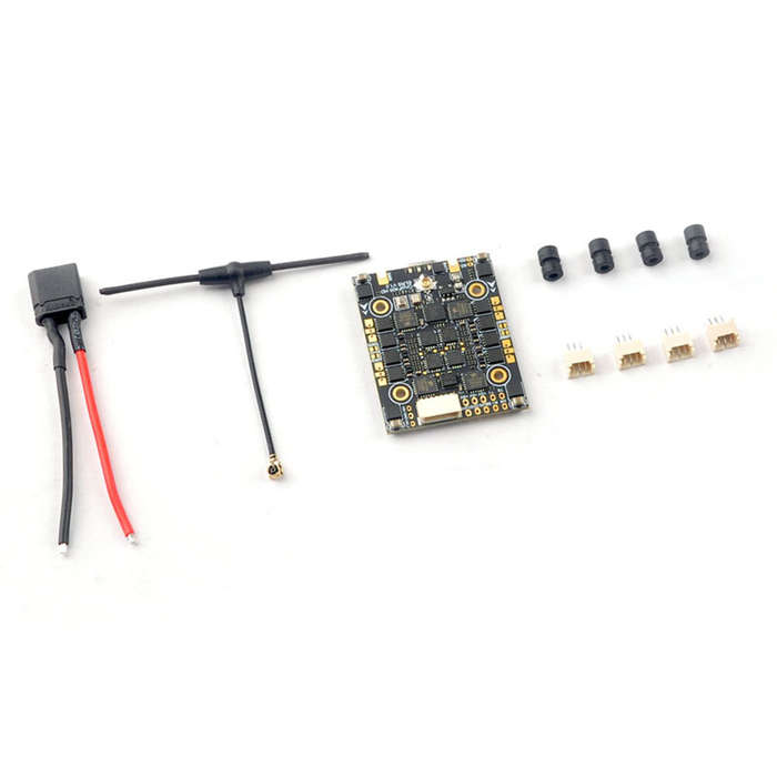 20mmx20mm Happymodel CruxF405HD ELRS AIO 3in1 Flight Controller Built-in UART ELRS 2.4G RX 20A ESC f