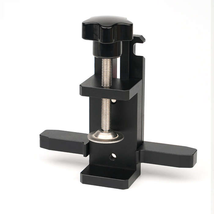 Black - GANWEI Aluminum Alloy Cabinet Door Mounting Jig Aluminum Alloy Installation Positioner Cabin