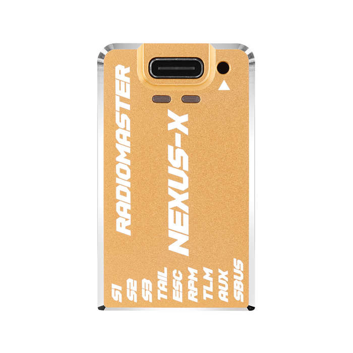 Purple - RadioMaster Nexus-X Flight Controller Rotorflight 2.2 Gyro Multi-Function UART Ports Alumin