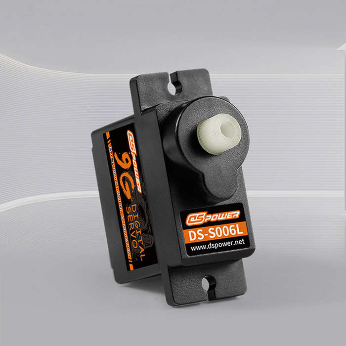 Black - DS-S006L 9G High Torque Digital Servo 180 Operating Angle for RC Robots Drones and Aircraft