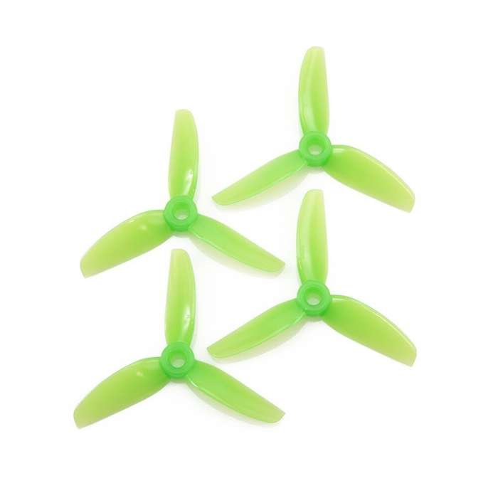 Yellow - HQProp DP3X4X3 3-blade 3Inch Poly Carbonate POPO Propeller 6CW+6CCW
