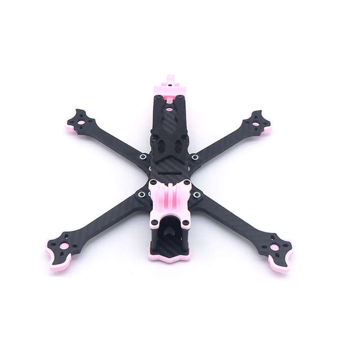 Teosaw Cockroach V6 225mm Wheelbase 5 Inch X-Type Frame Kit Support Analog / DJI O3/ Vista for DIY F