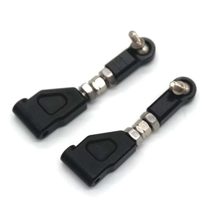 Blue - 2PCS Upgraded Metal Rear Lower Rocker Arm for HNR H9802 H9803 Horse E30 Version 1/10 RC Cars