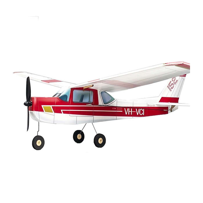 KIT+Motor - MinimumRC Cessna-152 Lava Red 3CH 360mm Wingspan KT Foam RC Airplane KIT+Motor