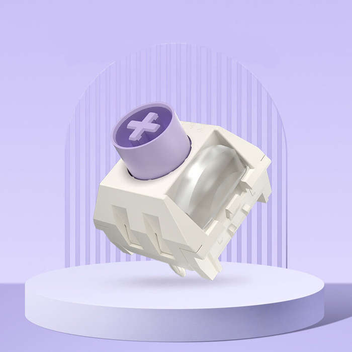 30/70pcs Kailh BOX Taro Ice Cream Pro POM Linear Switches for Hot-Swappable Mechanical Keyboard